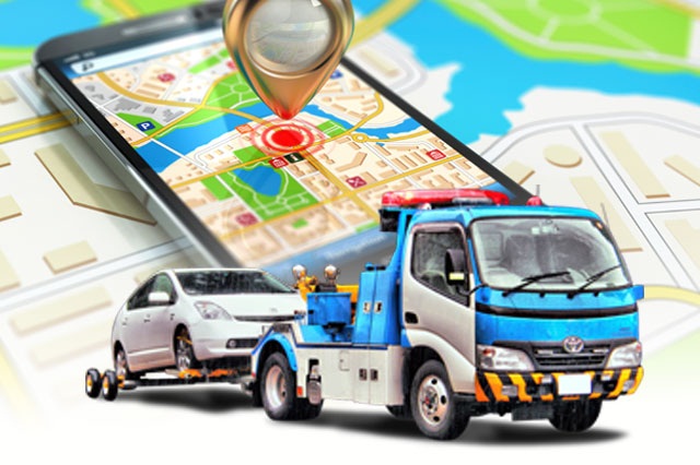 Tow Truck Tracking Device