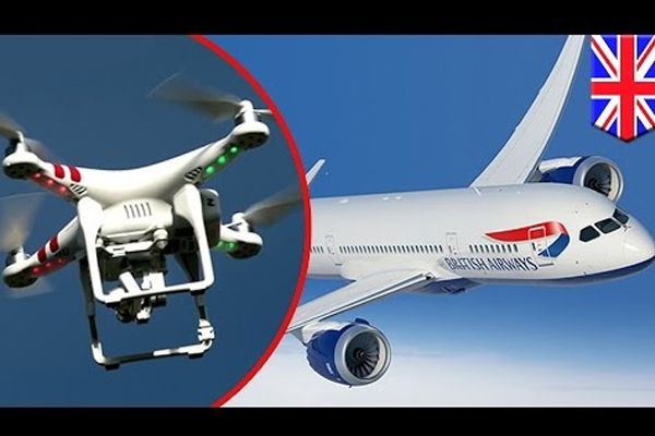 Drone Hits British Airways