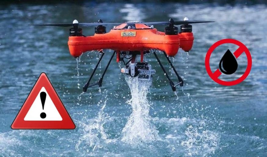 How To Prevent Crashed Drone From Drowning - Trackimo