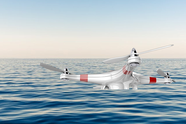 Crashed Drone