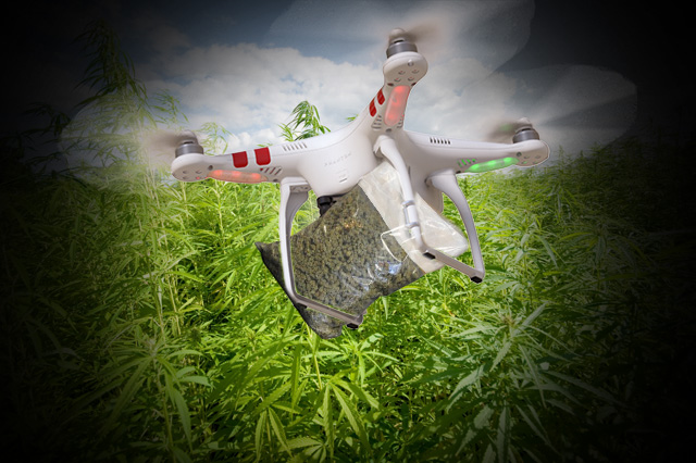 Illegal Drone Delivery