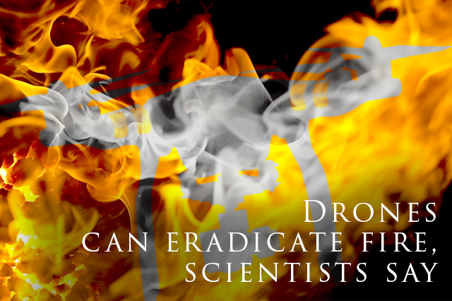 Fire-fighting Drones