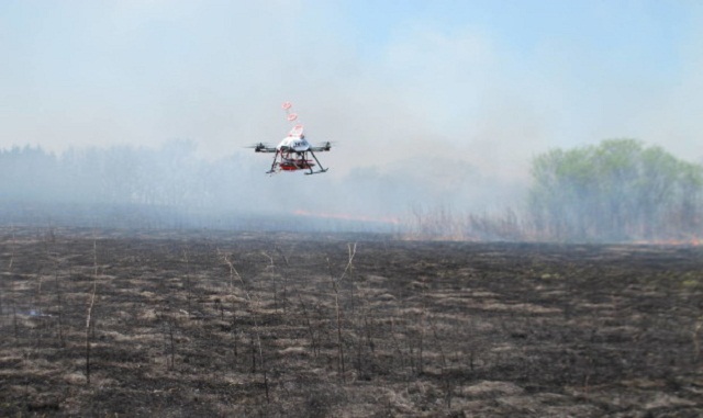 Drones Can Eradicate Fire