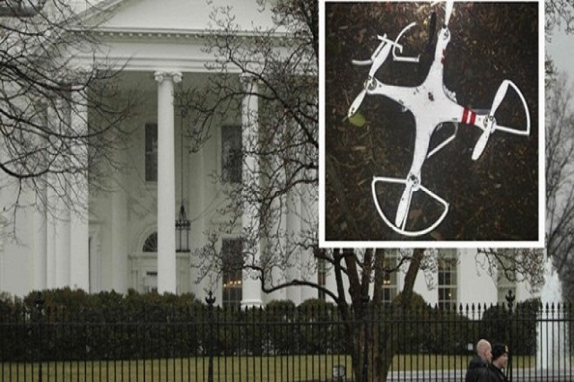 Drone Crash-Lands On The White House Lawn - Trackimo