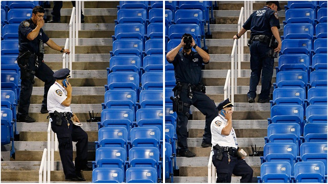 Drone Crashed at the Armstrong Stadium