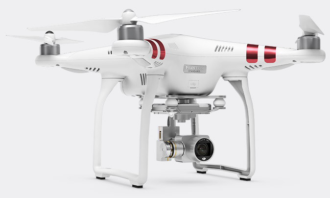 A DJI Phantom 3 drone Phantom 3