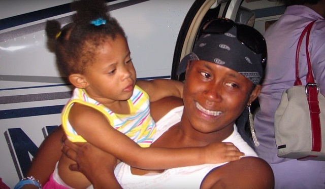 A mom reunited with her lost daughter Hurricane Katrina Victim