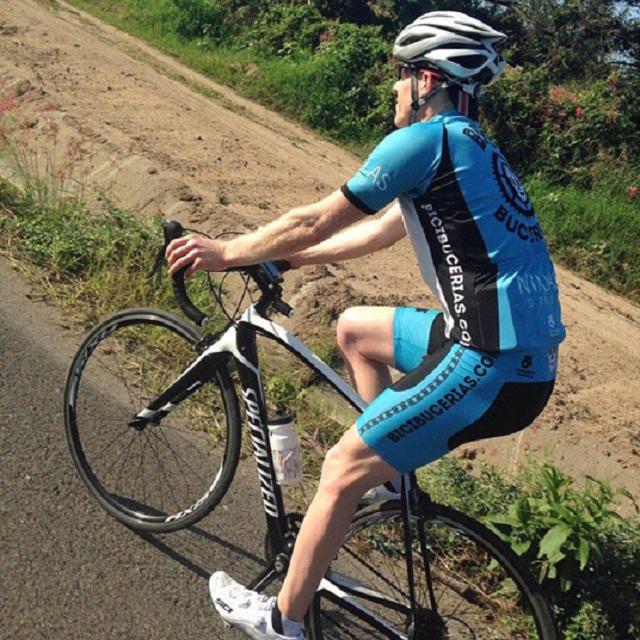 Man riding a bicycle Cyclist