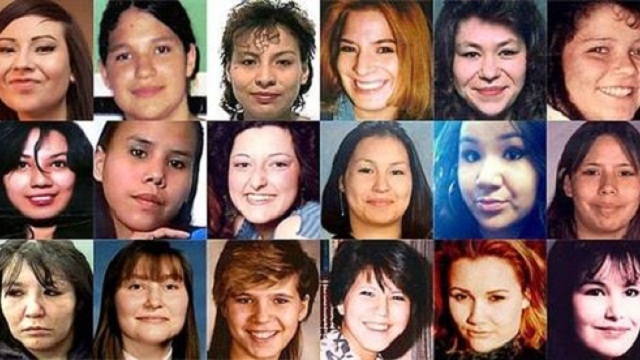 Faces of women that are missing Missing Women