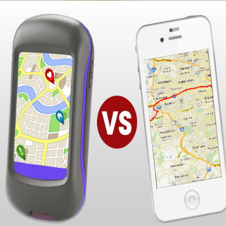 Difference Between Standalone GPS And Smartphone