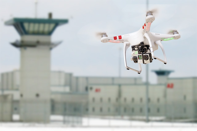 Prisoners Try to Escape Using Drones