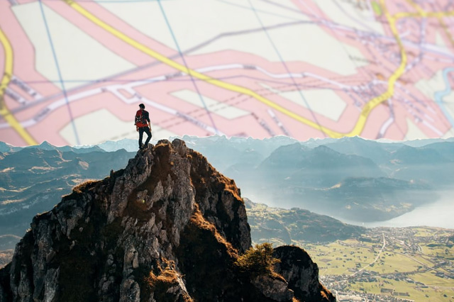 GPS Maps in Hiking