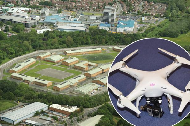 Drones to Deliver Prohibited Items to Convicts