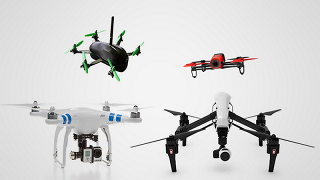 Different drone products GPS Drones