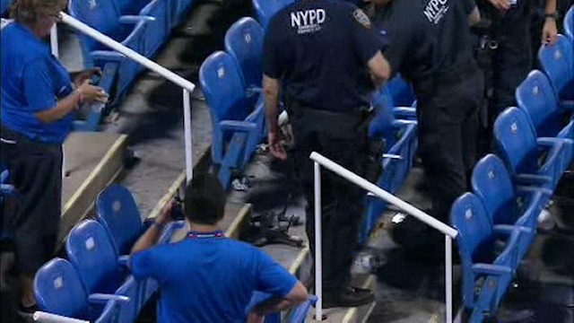 Drone Crash at US Open
