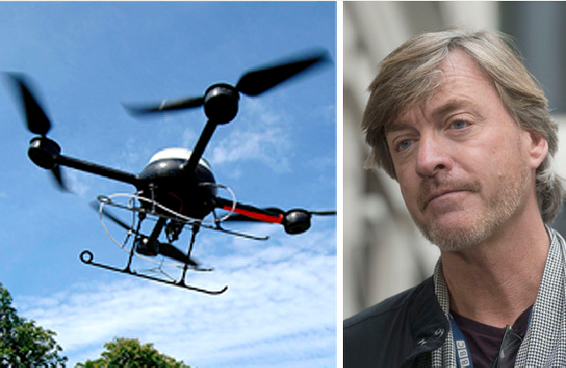 Using a drone to spy Intruders Spying Using Drones