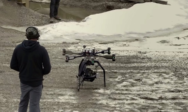 A man flying a drone Drone Pilot