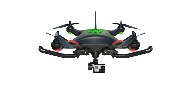 A more compact multi-rotor aircraft Thunder Tiger Ghost