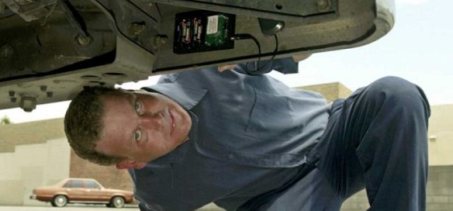 A tracking device in a vehicle GPS Vehicle Tracker