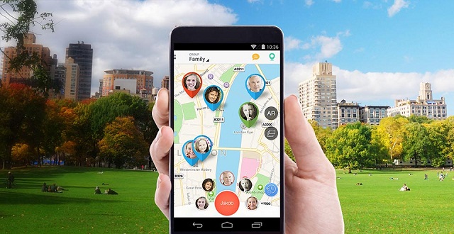Helps you locate your family when lost Family Locator