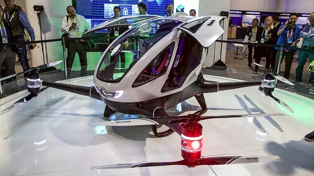 A drone that people can ride Passenger Drone