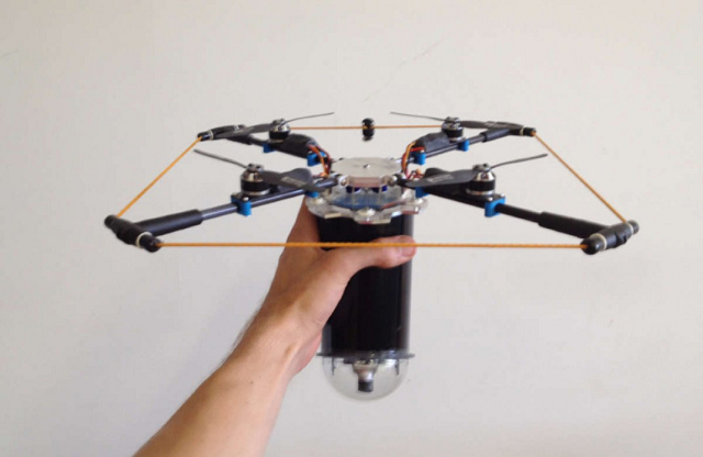 The Lightweight Sentry Drones with Infrared Eyes Lightweight Sentry Drone