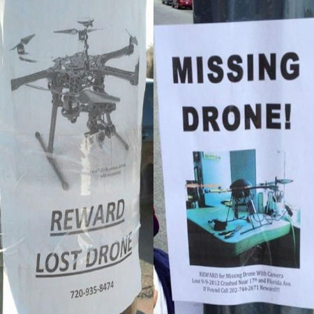 Flyers of Missing Drones