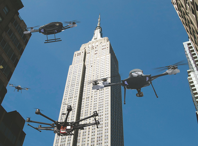 Drones in the City New York City Drones