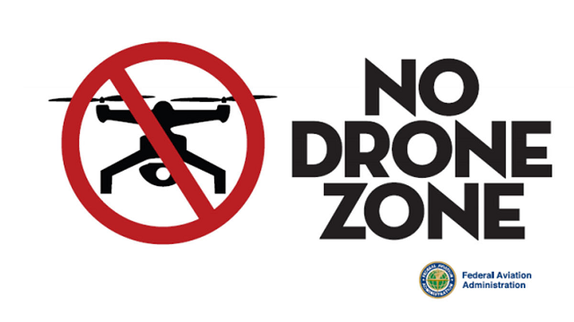 No Drone Zone by Federal Aviation Administration No Drone Zone