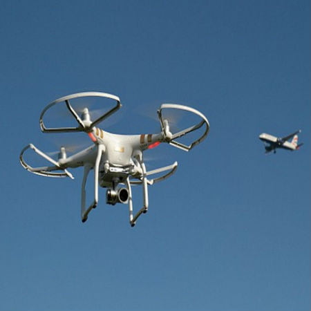 Research Says Drone Smash Risk to Aircraft Is Unlikely
