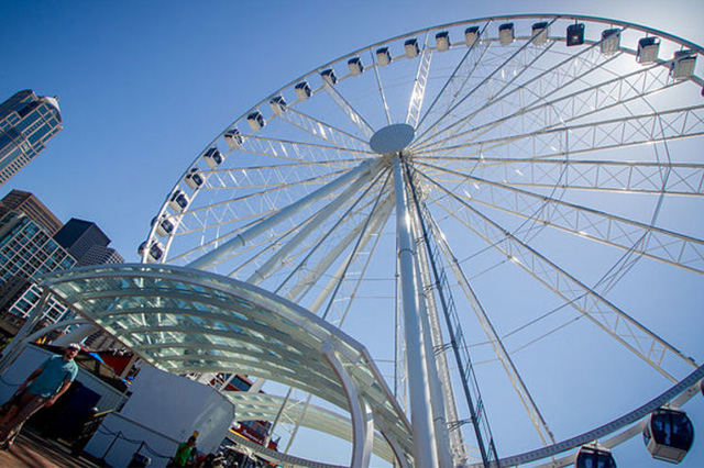 Seattle Great Wheel Height
