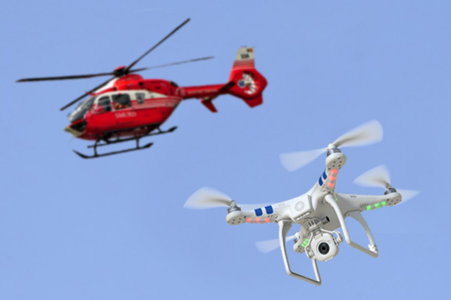 Drones Threat to Medical Helicopters