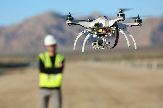 Drones on Construction Sites