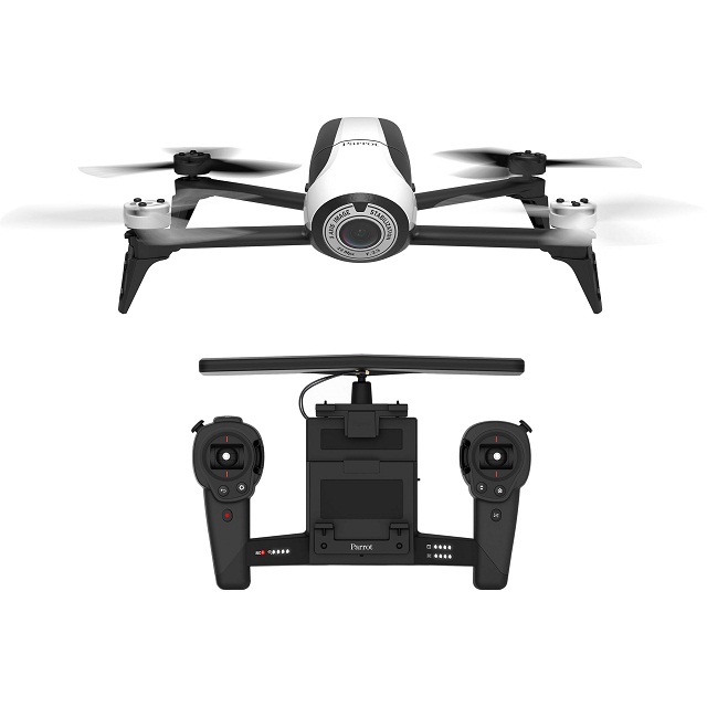 A drone and its skycontroller Drone with Skycontroller