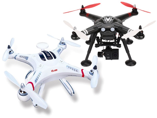 Image of two drones Drones