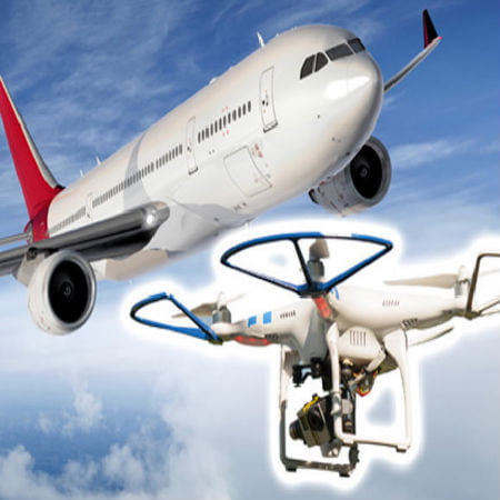 Drones Considered a Threat to Aircraft