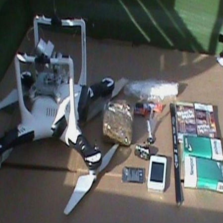 Drones Flying To Prison Smuggle Items