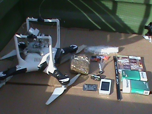 Drones Smuggling Phones and Drugs
