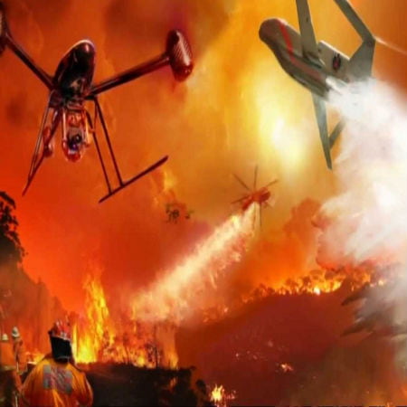 Keep Drones Away From Wildfires