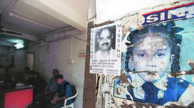 Posters of Missing Person Missing Indian Girl