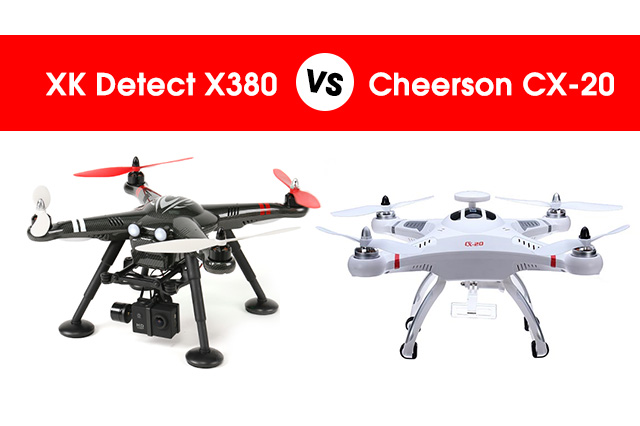Comparing Cheerson and XK Detect