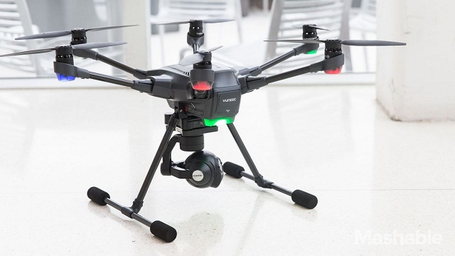 A Typhoon H drone from Yuneec Drone Model