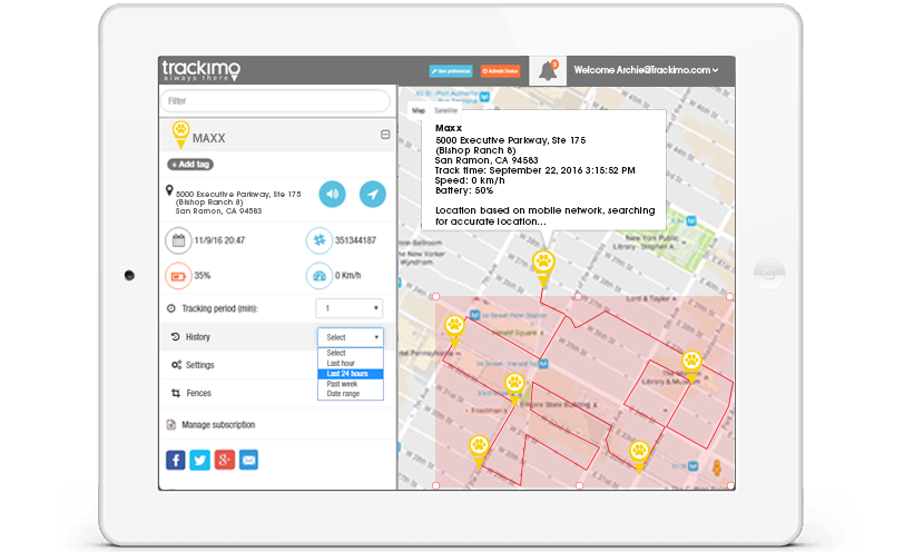 Safe Zone Alerts