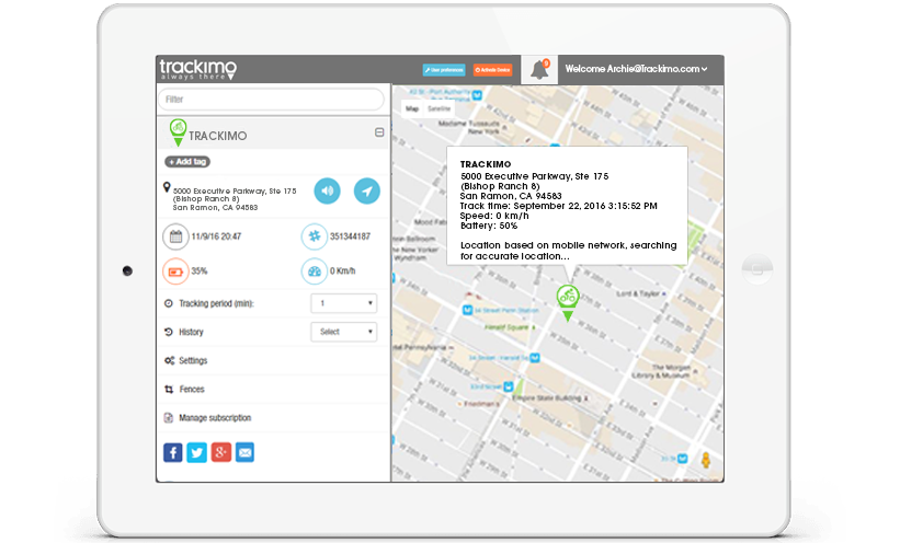 Live-Map Tracking