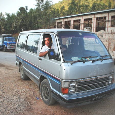 Man Inside a Car