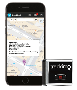 Trackimo GPS Tracking for Elderly