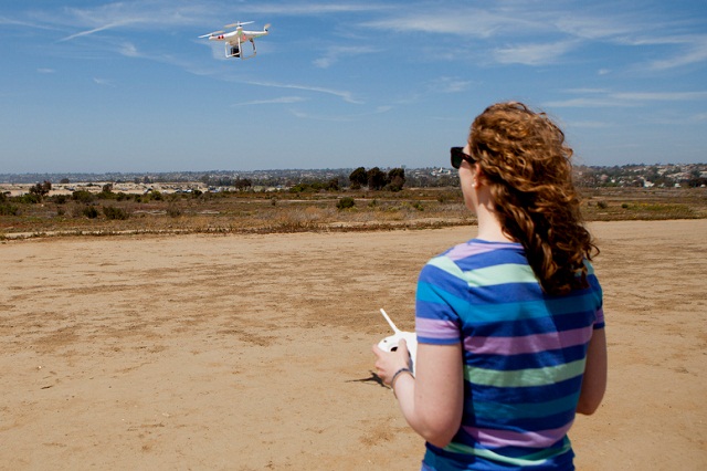 Flying a Drone