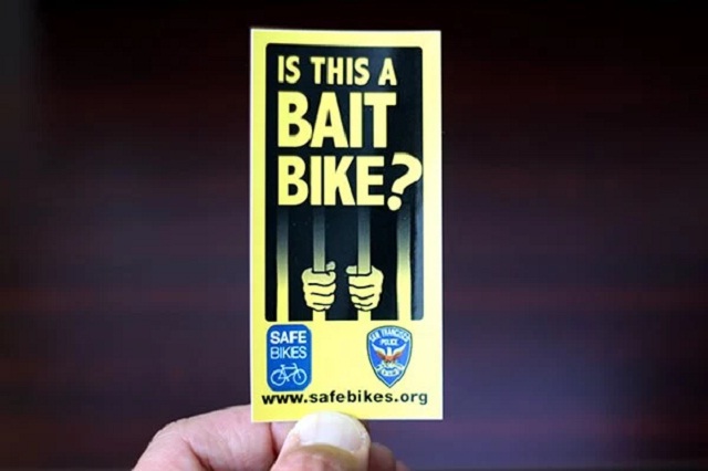 Bait Bike Sticker