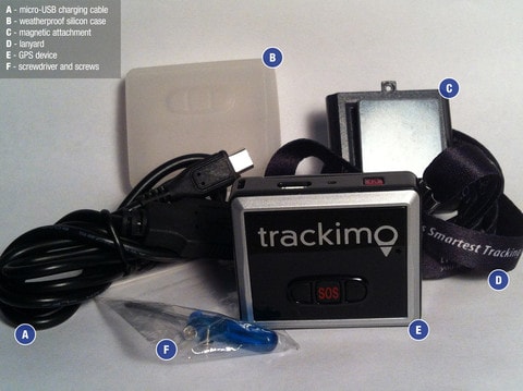 Trackimo Mini Dog GPS Tracking Device - Trackimo