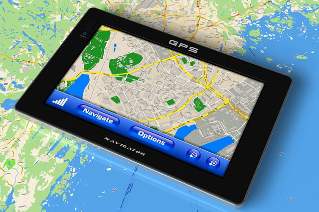 GPS Navigation on Map